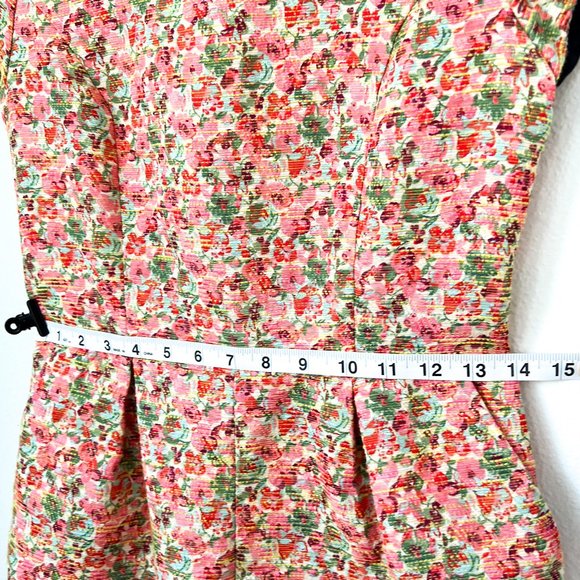 topshop floral romper w/open back + pockets - Picture 7 of 7